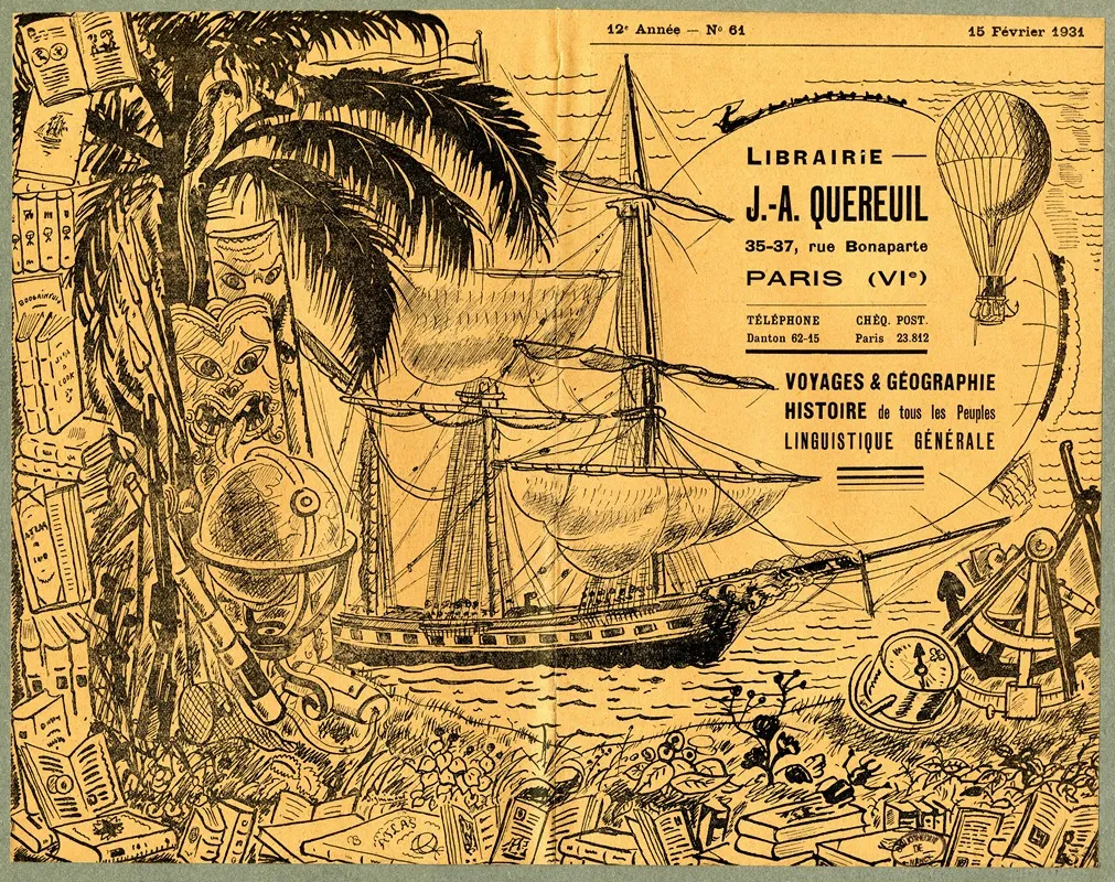 Voyages Geographie 12e Annee No 61 Wall Art by Siguimont - High-Resolution Digital Print