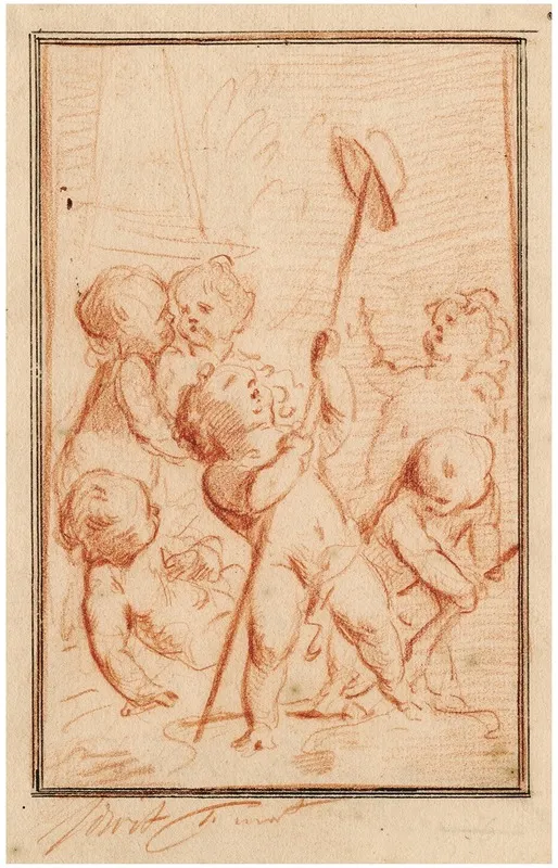 Vrijheid Putti Met Vrijheidshoed