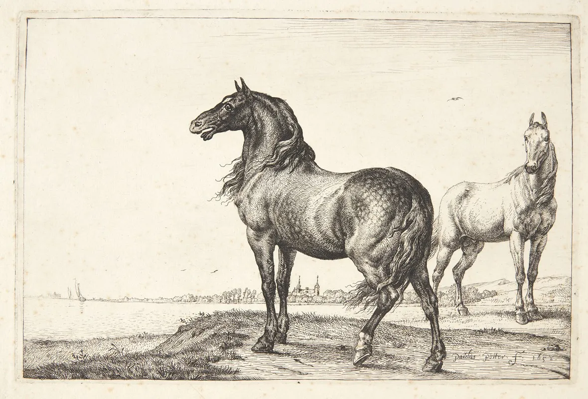 Vrinskende Hest