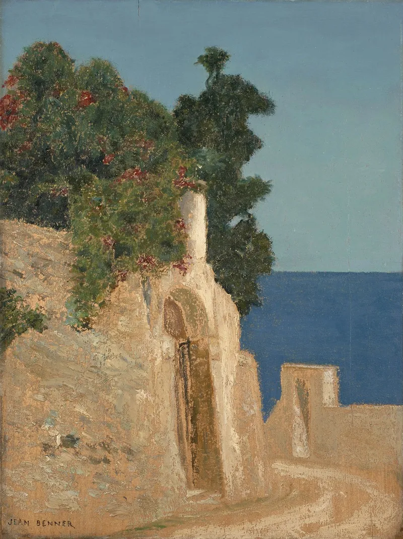 Vue De Capri Wall Art by Jean Benner - High-Resolution Digital Print