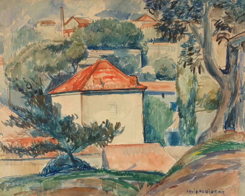 Vue De Lestaque Wall Art by Louis Audibert - High-Resolution Digital Print