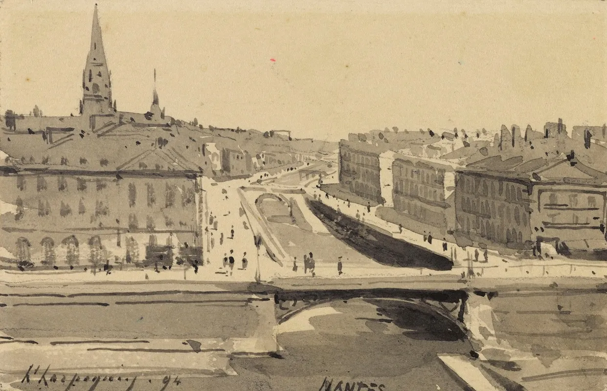 Vue De Nantes