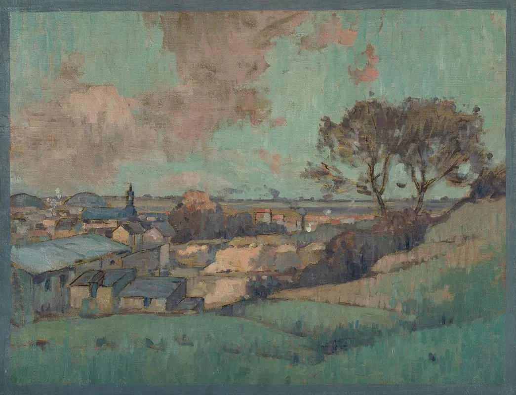 Vue De Noisy Le Sec Wall Art by Jean Constant Pape - High-Resolution Digital Print