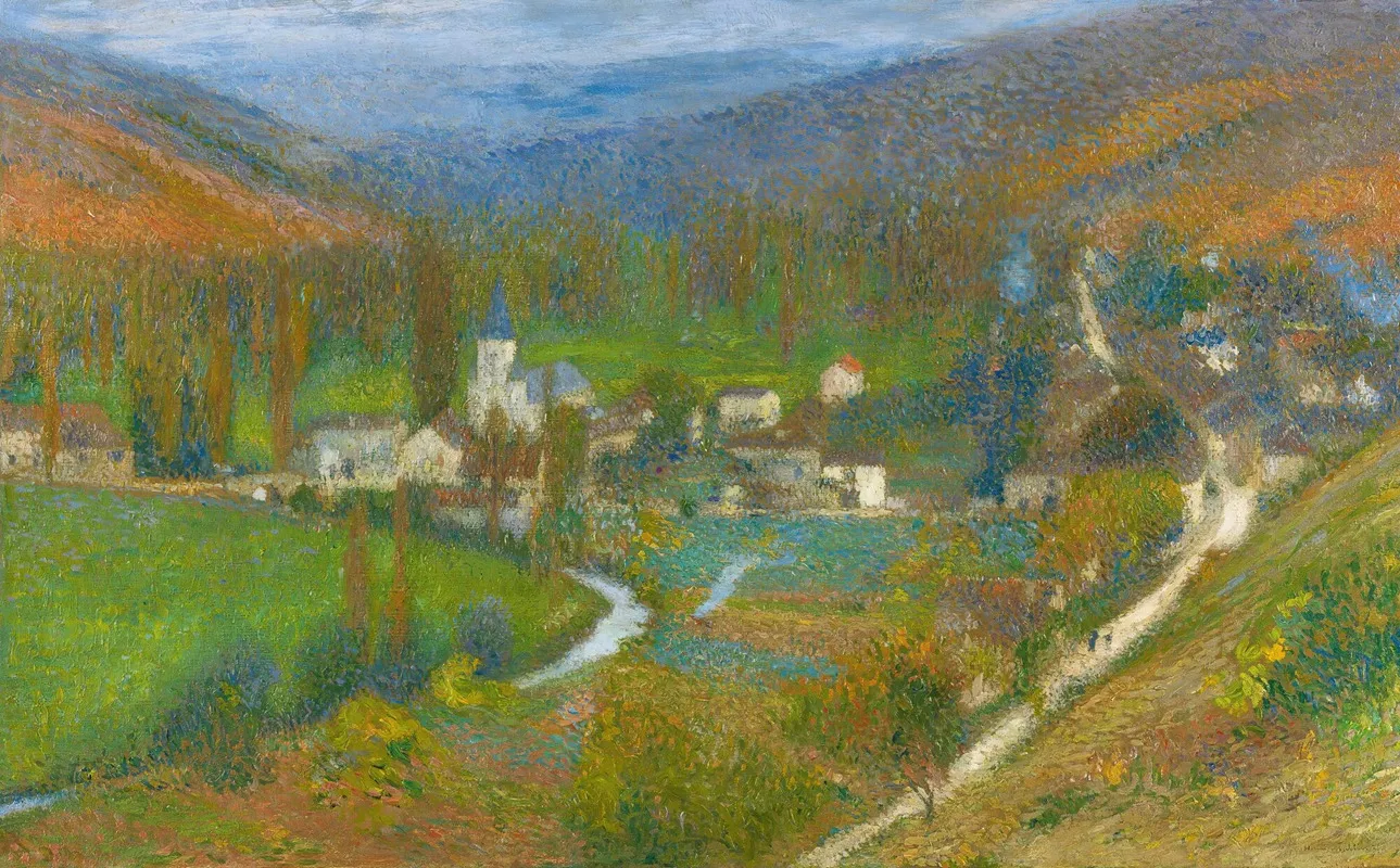 Vue Generale De Labastide Du Vert Du Haut Du Parc De Marquayrol