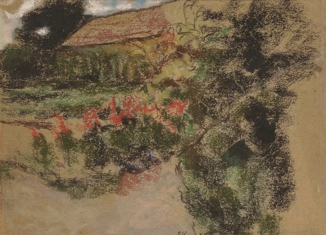 Vue Sur Le Potager Des Clayes