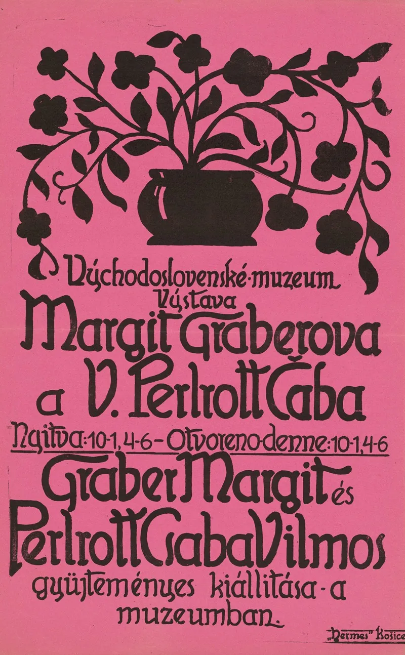 Vystava Margit Graberova A V Perlrott Caba Wall Art by Anonymous - High-Resolution Digital Print