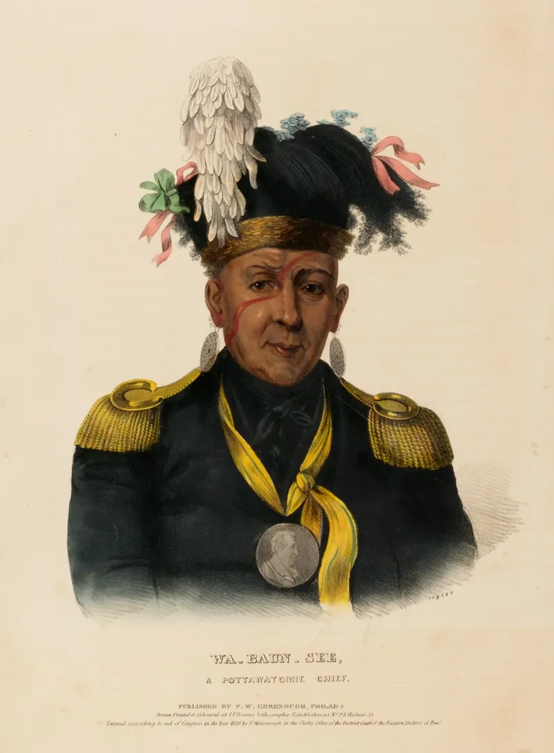 Wa Baun See A Pottawatomie Chief
