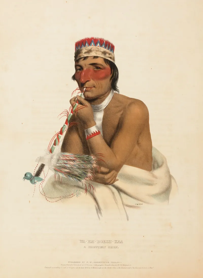 Wa Em Boesh Kaa A Chippeway Chief