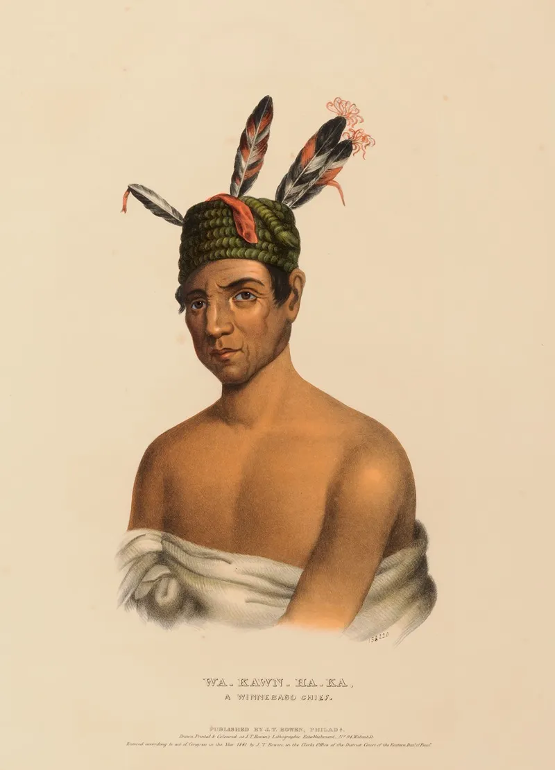 Wa Kawn Ha Ka A Winnebago Chief