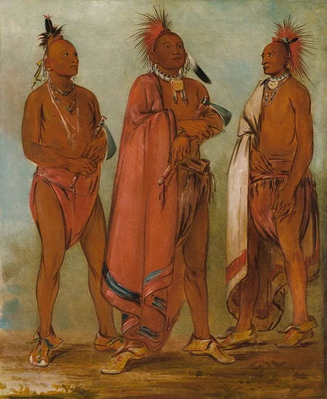 Wa Mash Ee Sheek He Who Takes Away Wa Chesh Uk War Mink Chesk Three Distinguished Young Men