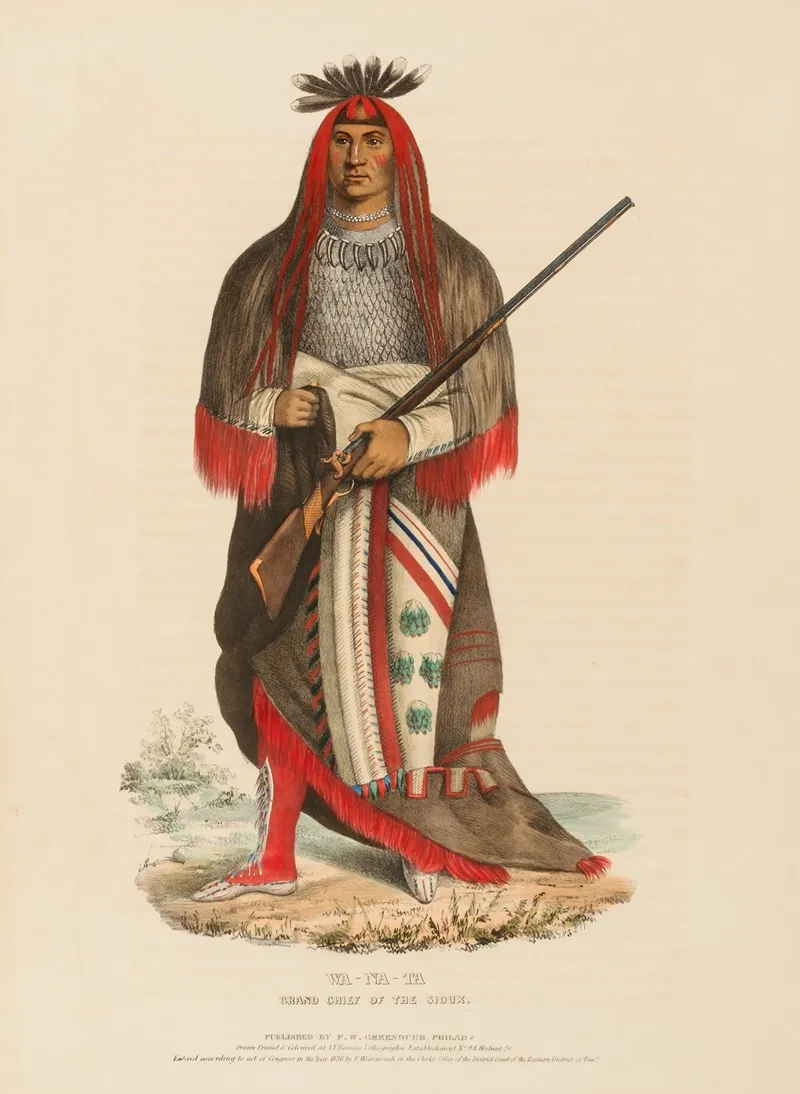 Wa Na Ta Grand Chief Of The Sioux