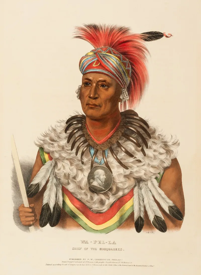 Wa Pel La Chief Of The Musquakees