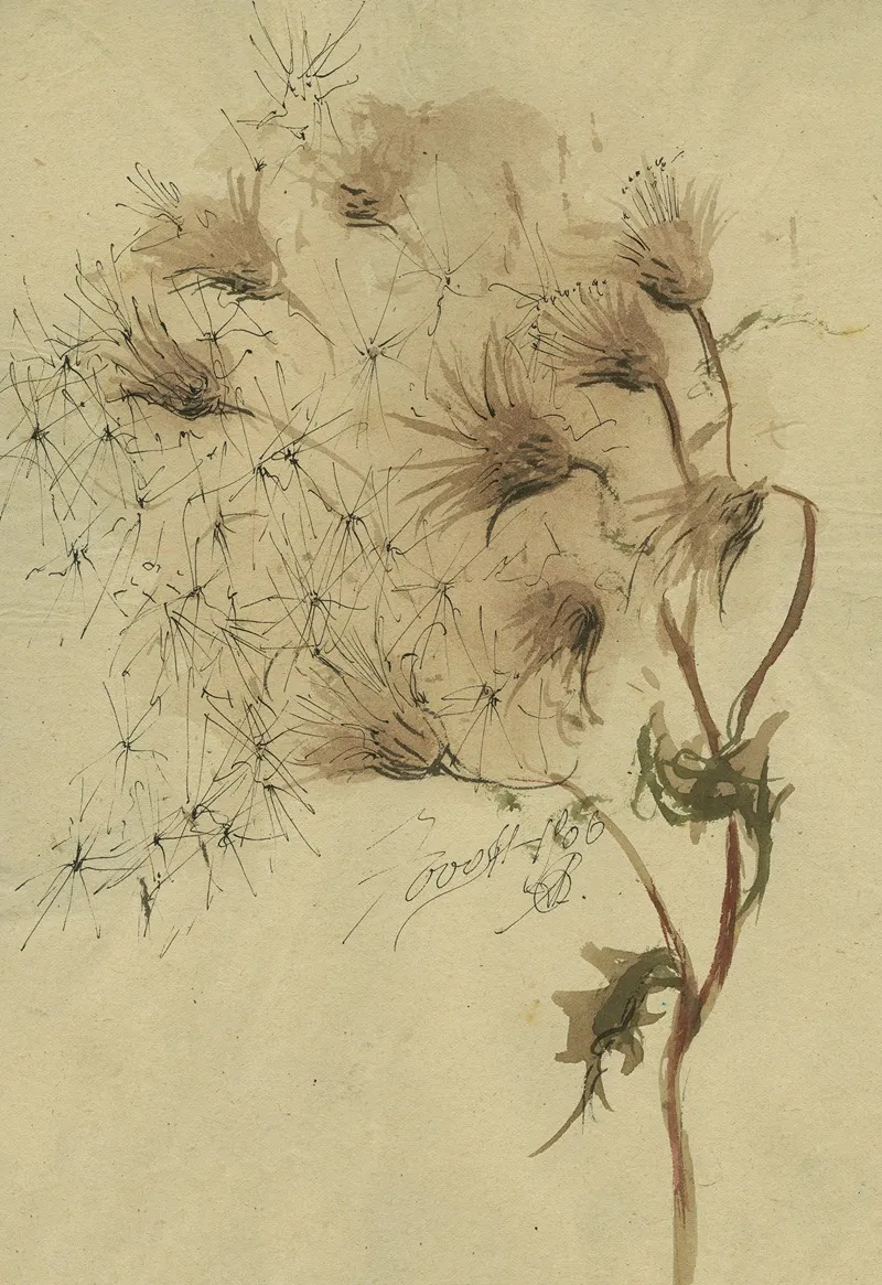Waarsch Vruchtpluim Van Bosrank Wall Art by Alfred Ost - High-Resolution Digital Print