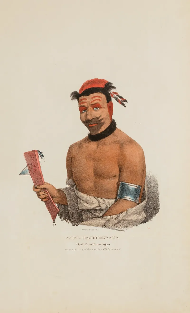 Wadt He Doo Kaana Chief Of The Winnebagoes