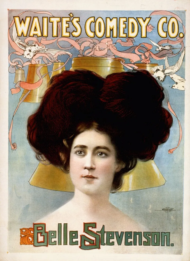 Waites Comedy Co Wall Art by Courier Litho. Co. - High-Resolution Digital Print