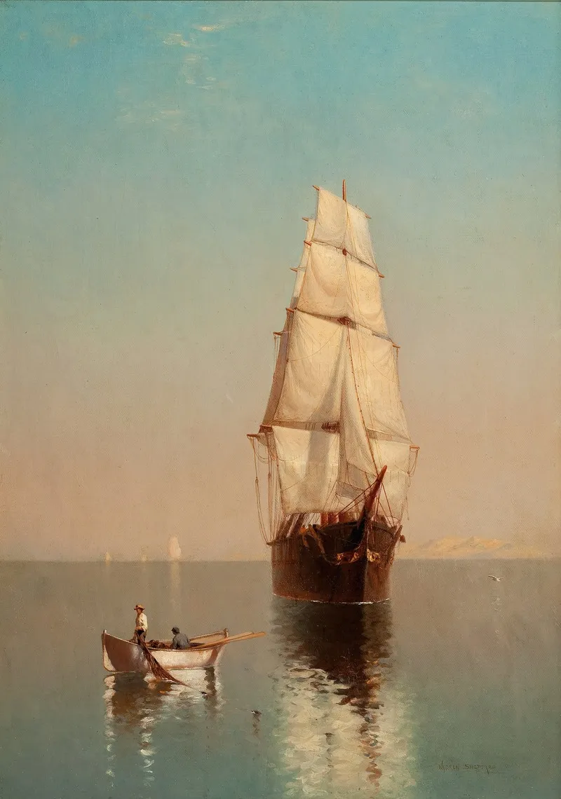 Waiting For A Breeze Wall Art by Warren Sheppard - High-Resolution Digital Print