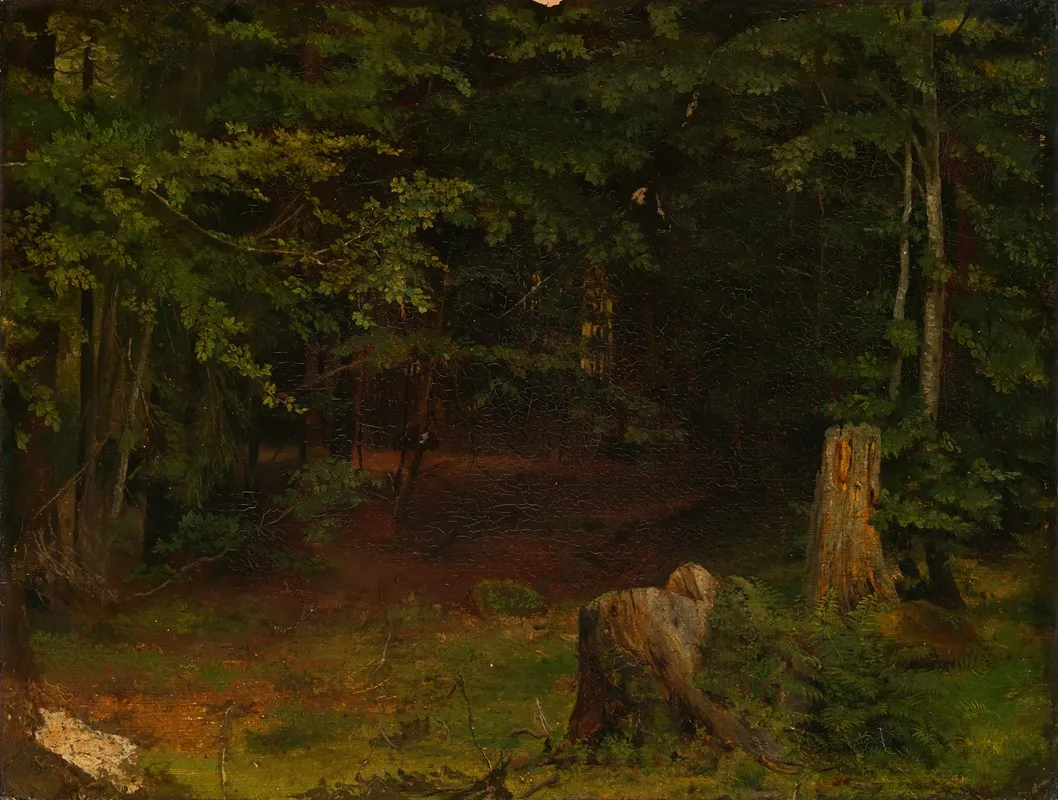 Waldinneres 7 Wall Art by Hans Thoma - High-Resolution Digital Print