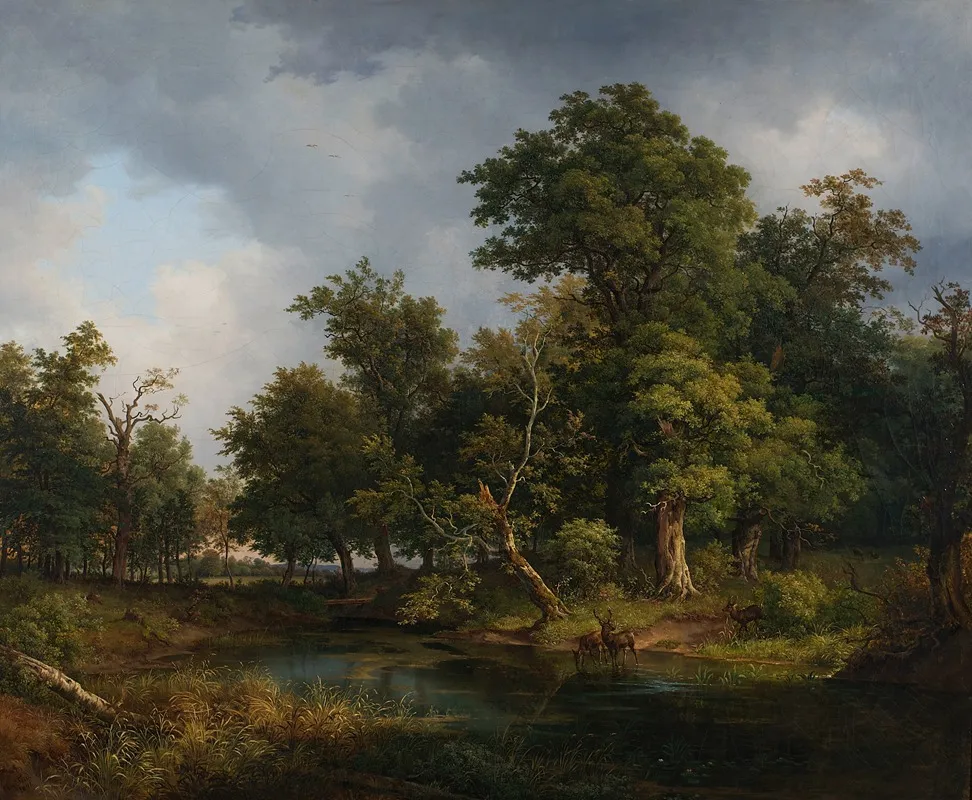 Waldlandschaft Wall Art by Josef Feid - High-Resolution Digital Print