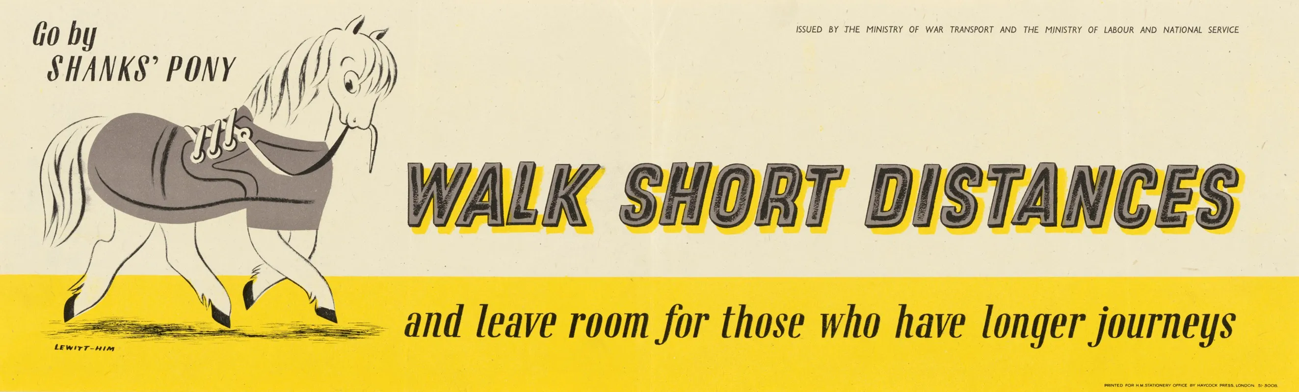 Walk Short Distances Wall Art by Lewitt-Him - High-Resolution Digital Print