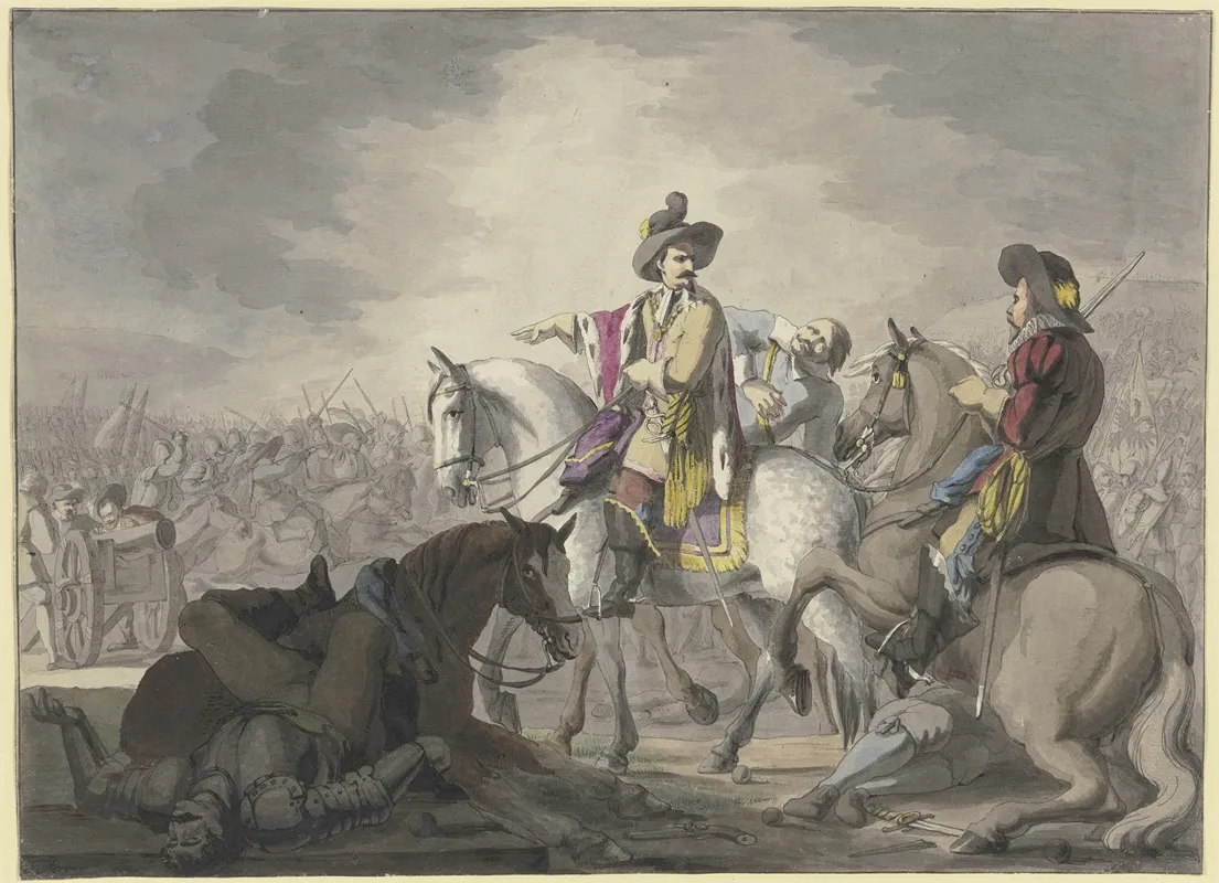 Wallenstein In Der Schlacht Bei Lutzen 2
