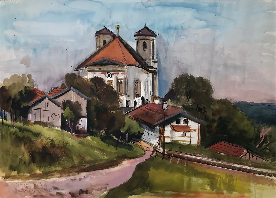 Wallfahrtskirche Marienberg Bei Burghausen