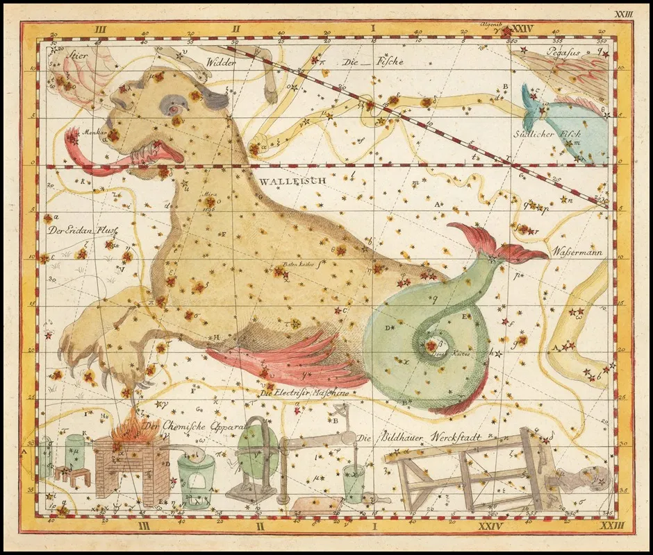 Wallfisch Wall Art by Johann Elert Bode - High-Resolution Digital Print