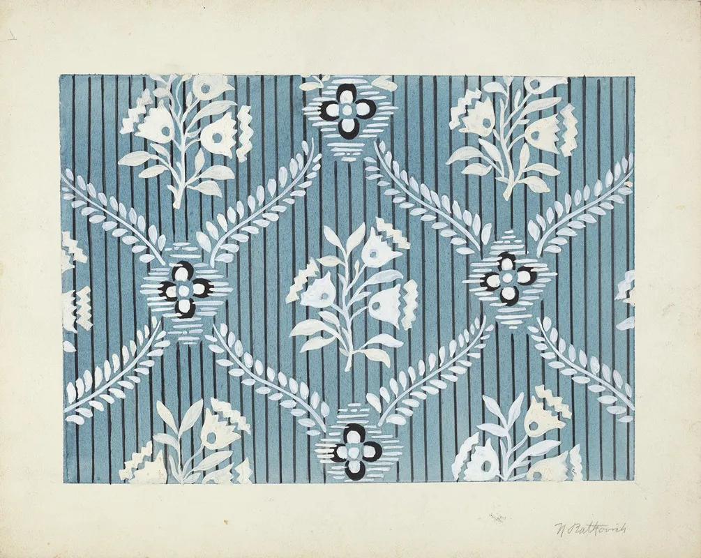Wallpaper 26 Wall Art by N. Rathovich - High-Resolution Digital Print