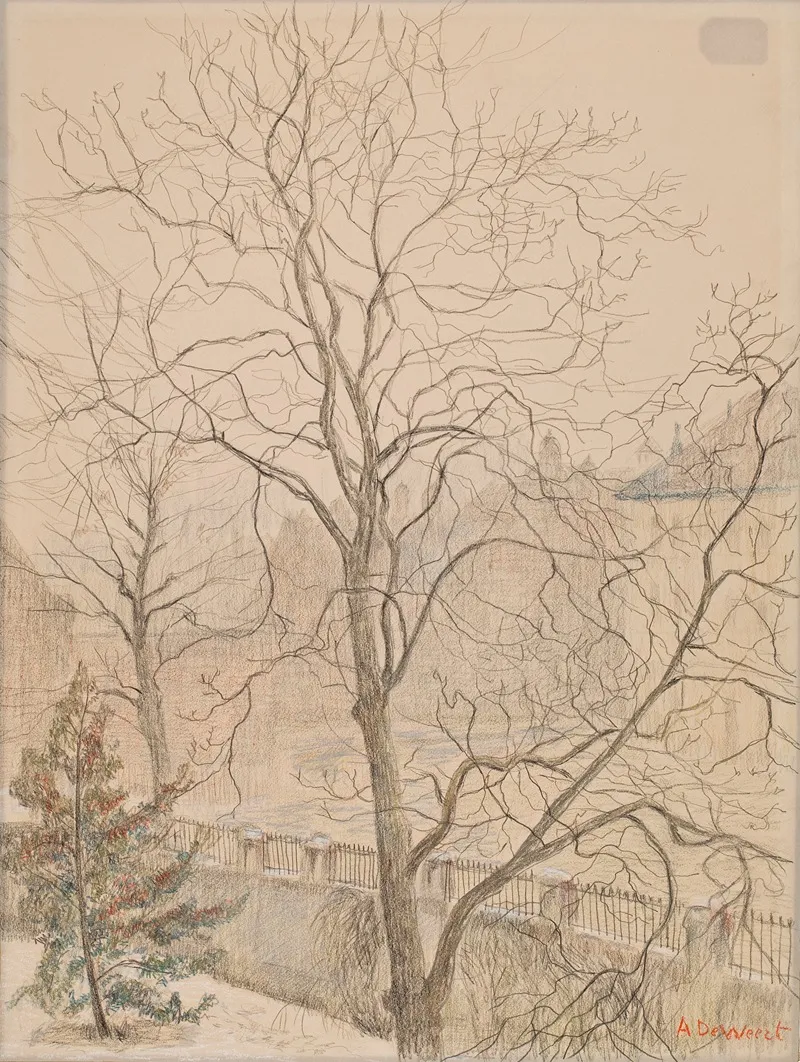 Walnut In The Mist