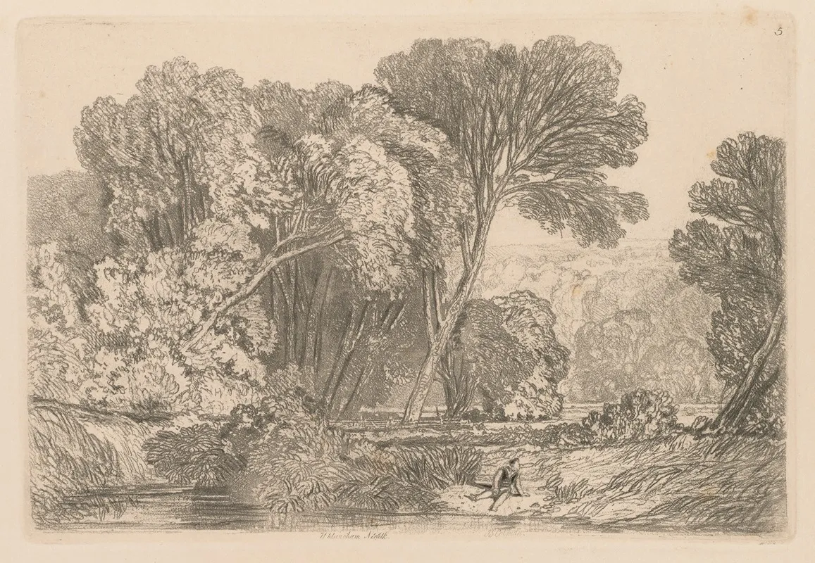 Walsingham Norfolk Wall Art by John Sell Cotman - High-Resolution Digital Print