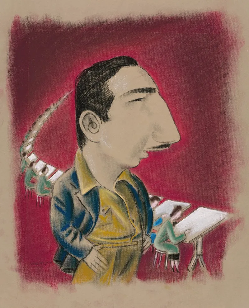 Walt Disney 3 Wall Art by Antonio Sotomayor - High-Resolution Digital Print