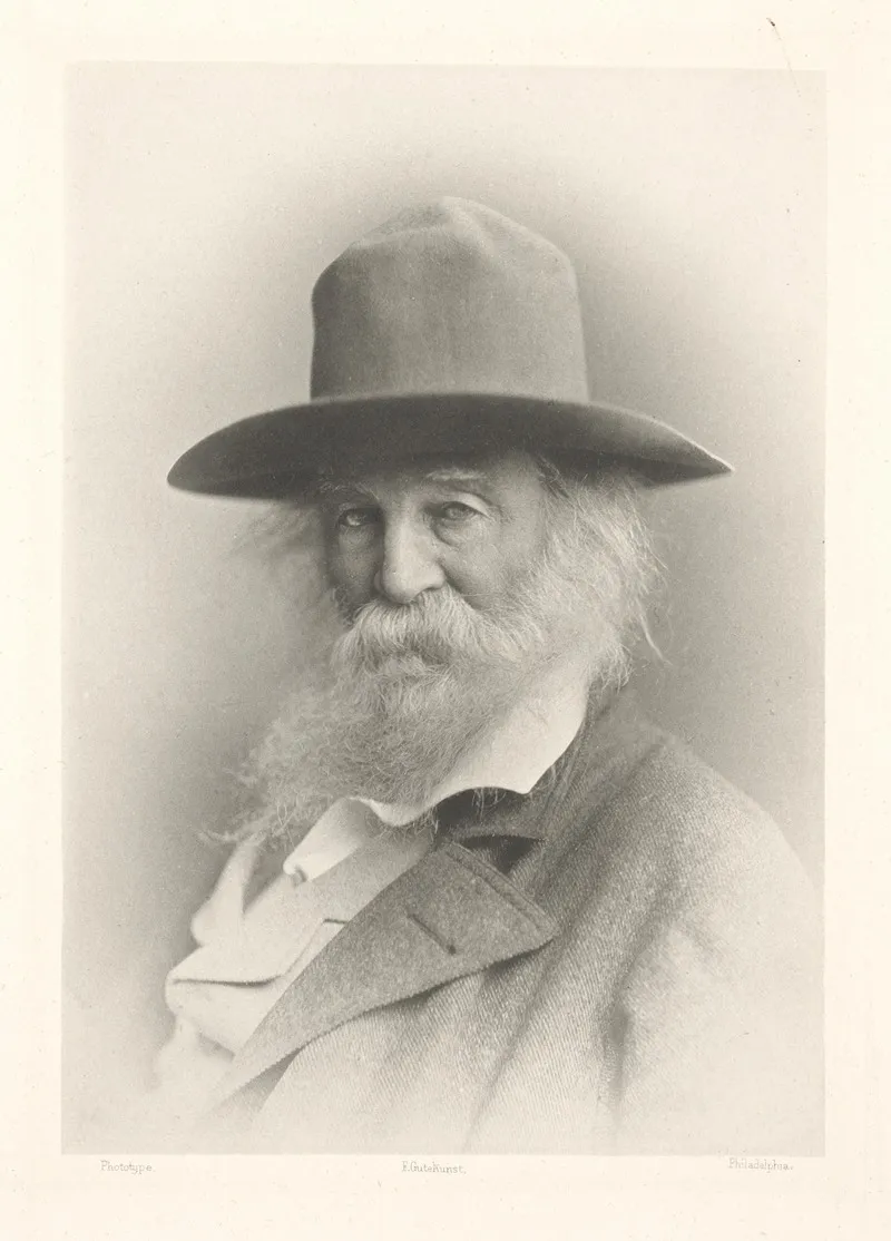Walt Whitman 3 Wall Art by Frederick Gutekunst - High-Resolution Digital Print