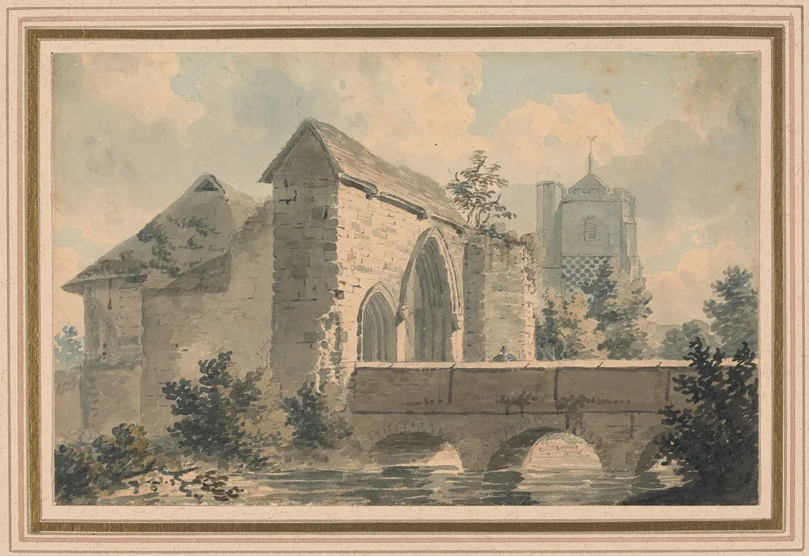 Waltham Abbey Essex 2 Wall Art by Edward Dayes - High-Resolution Digital Print