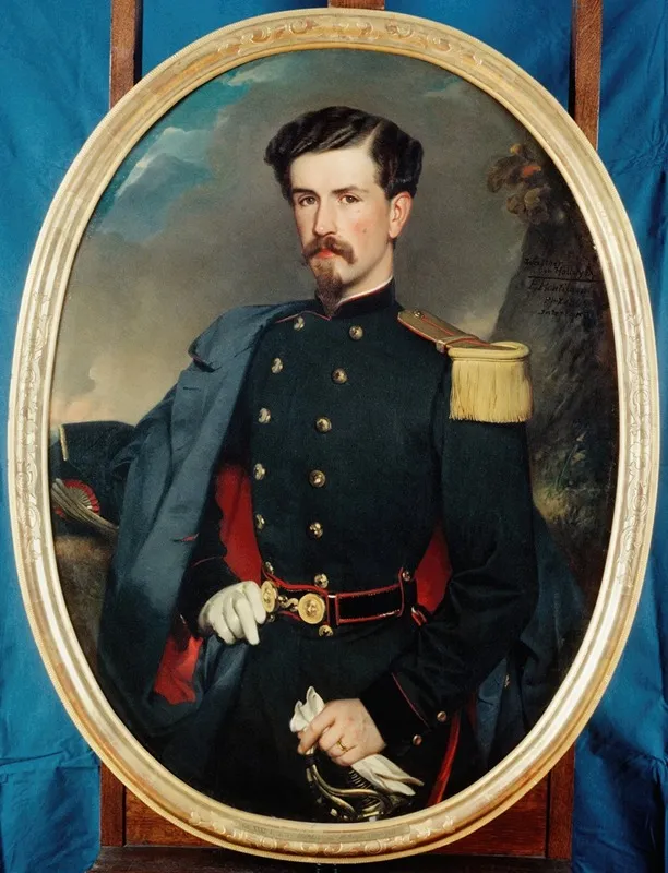 Walther Von Hallwyl 1839 1921 Wall Art by Charles Edouard Boutibonne - High-Resolution Digital Print