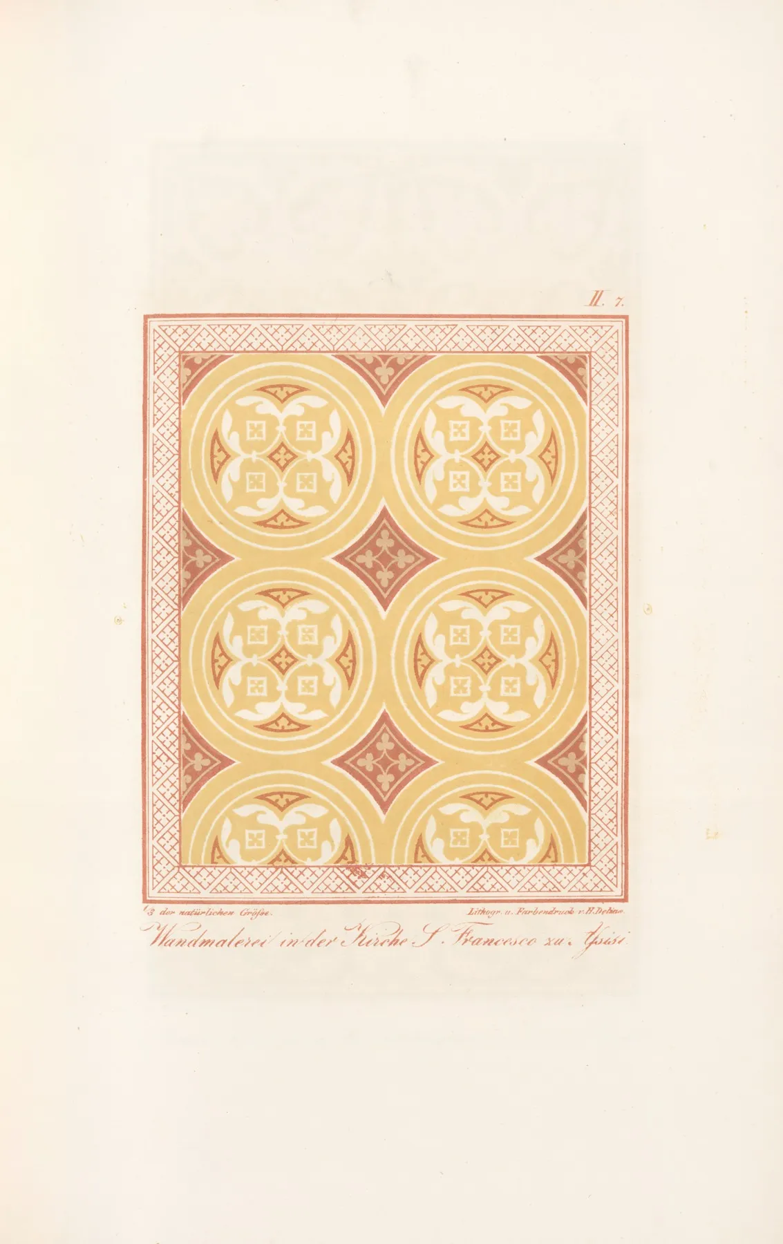 Wandmalereien In Der Kirche S Francesco Zu Assisi 3 Wall Art by Friedrich Maximilian Hessemer - High-Resolution Digital Print