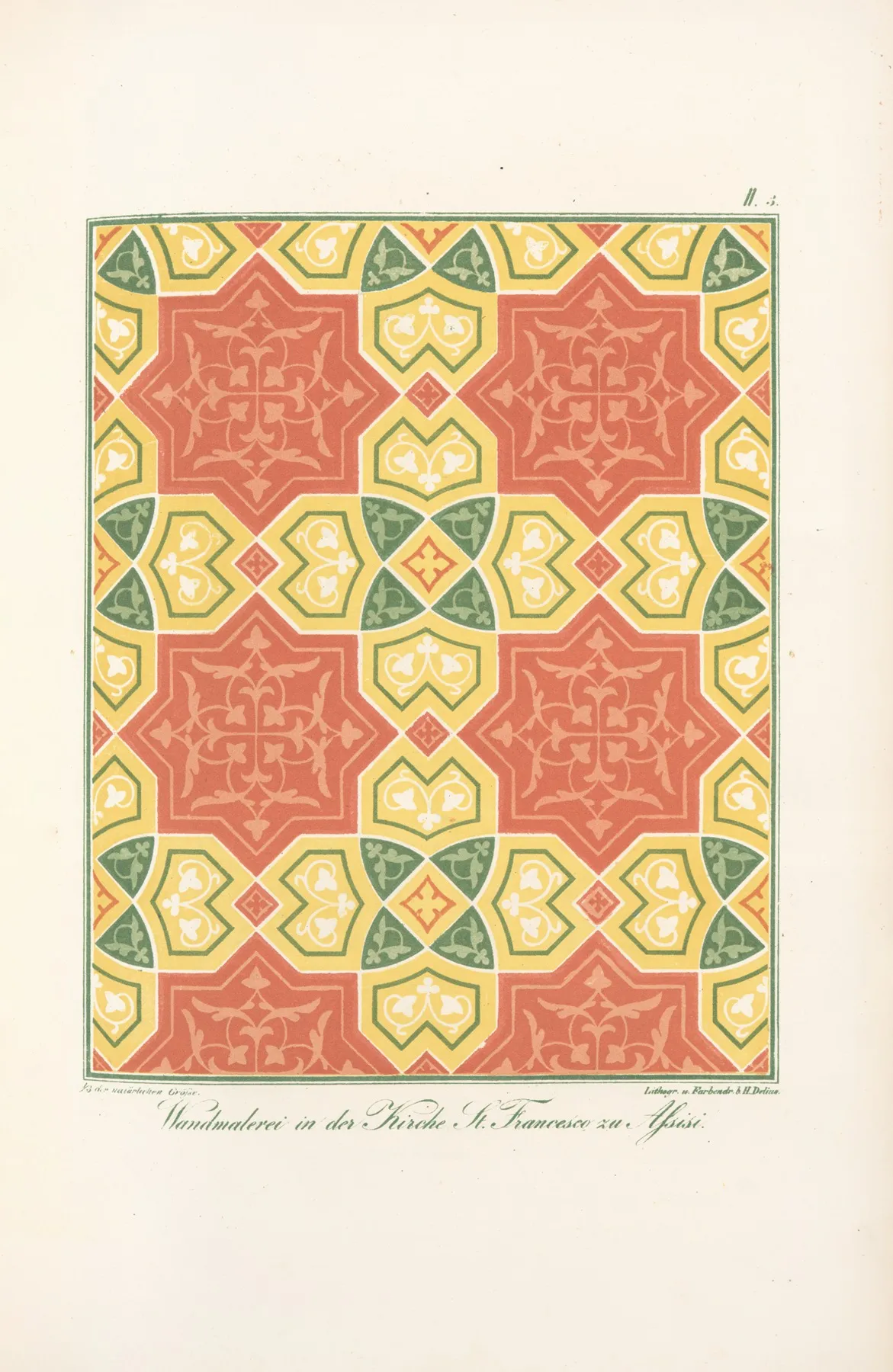 Wandmalereien In Der Kirche S Francesco Zu Assisi Wall Art by Friedrich Maximilian Hessemer - High-Resolution Digital Print