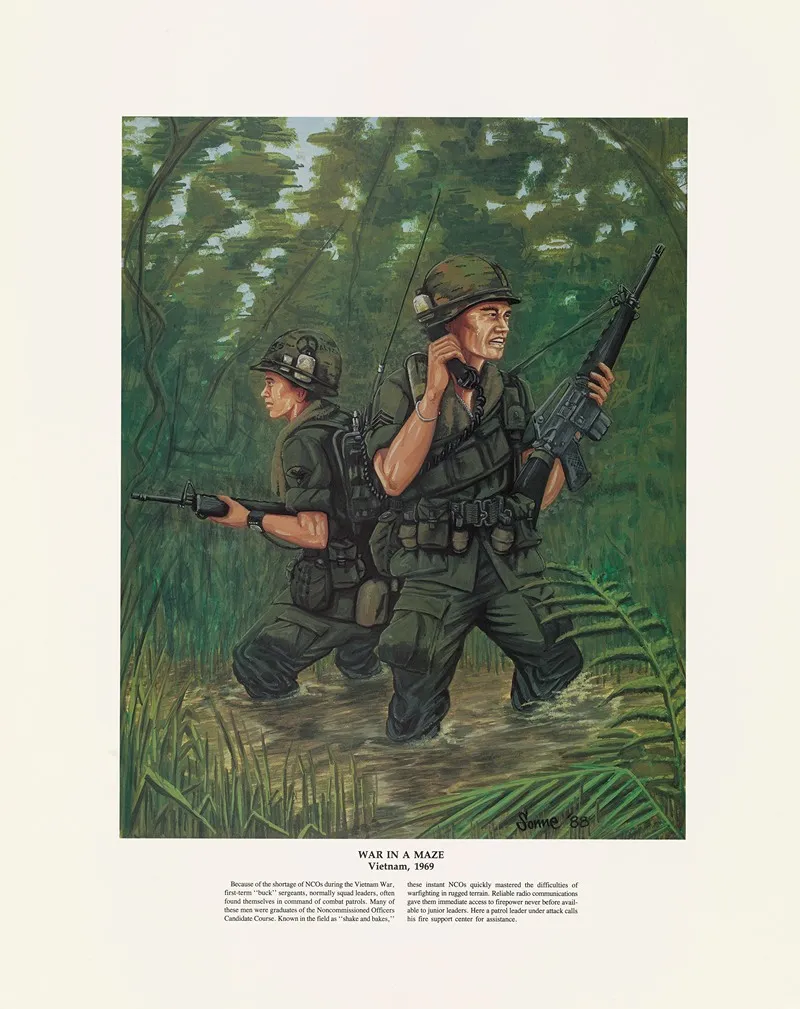 War In A Maze Wall Art by Department of Defense - High-Resolution Digital Print