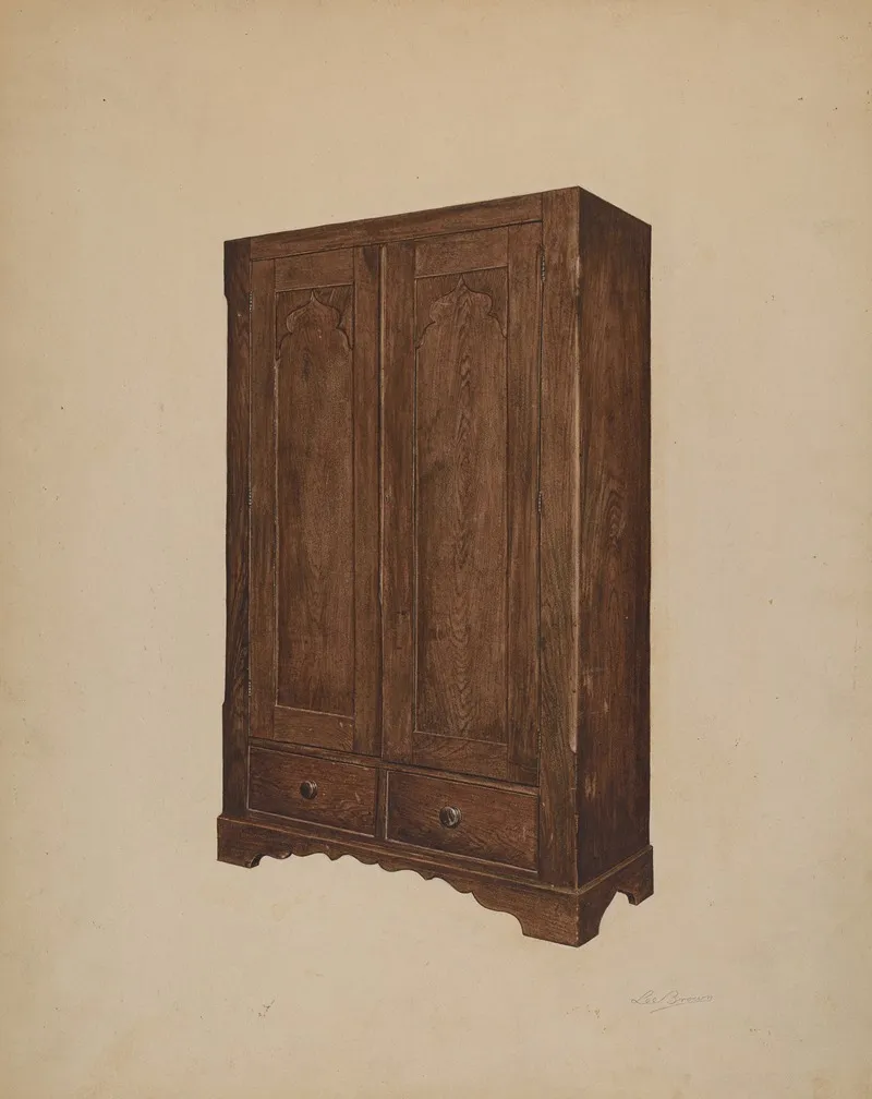 Wardrobe 6 Wall Art by Lee Brown - High-Resolution Digital Print