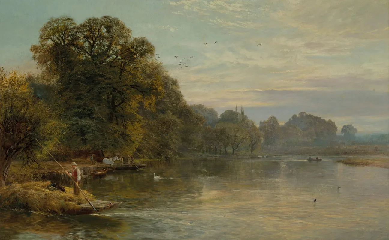 Wargrave Wall Art by George Vicat Cole - High-Resolution Digital Print