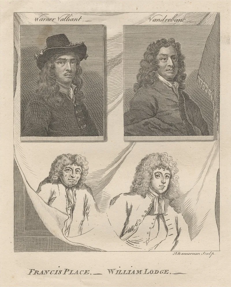 Warner Vailliant Vandrebanc Francis Place William Lodge Wall Art by Alexander Bannerman - High-Resolution Digital Print