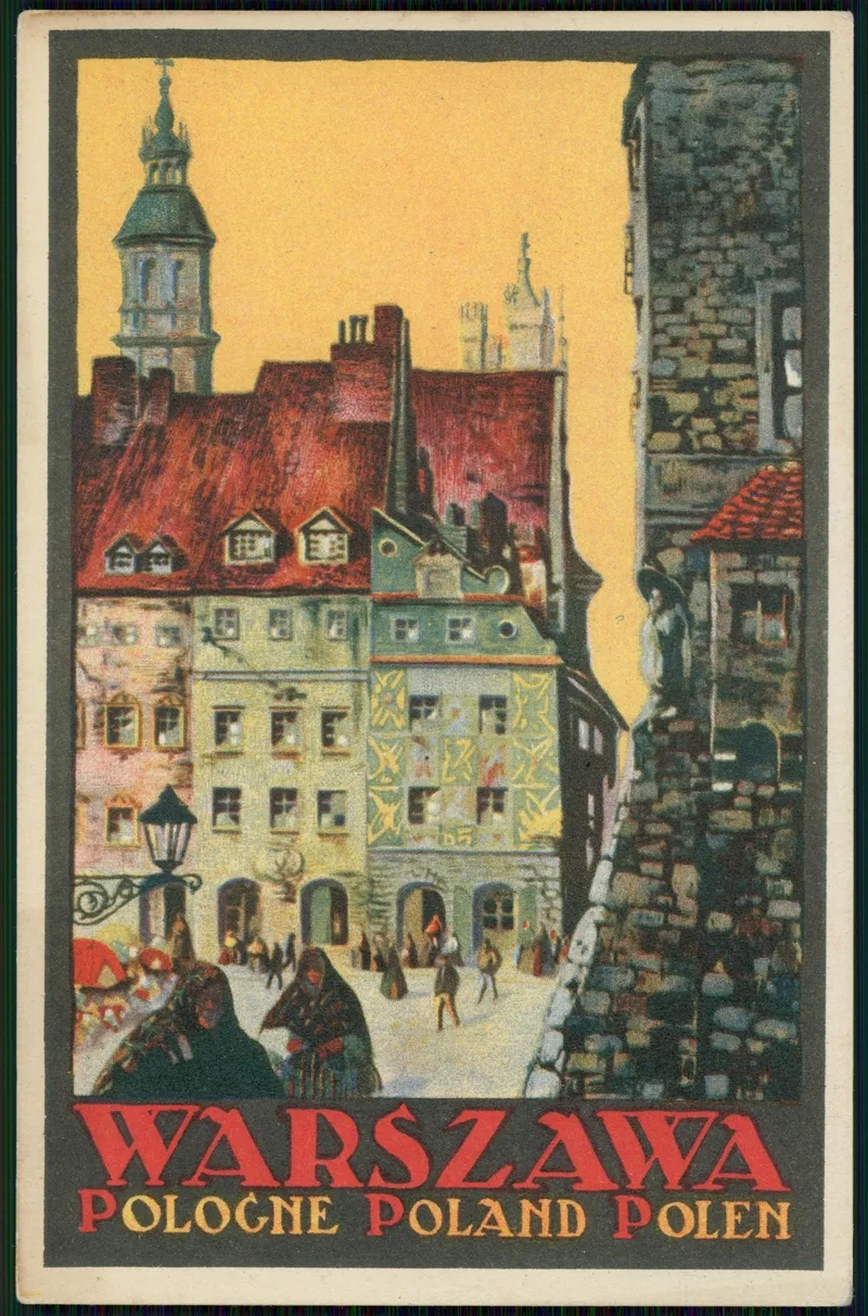 Warszawa 2 Wall Art by Wydawnictwo Ministerstwa Komunikacji - High-Resolution Digital Print