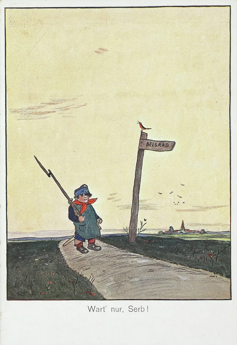 Wart Nur Serb Wall Art by Wiener Rotophot-Gesellschaft, Blüh &amp; Co. - High-Resolution Digital Print