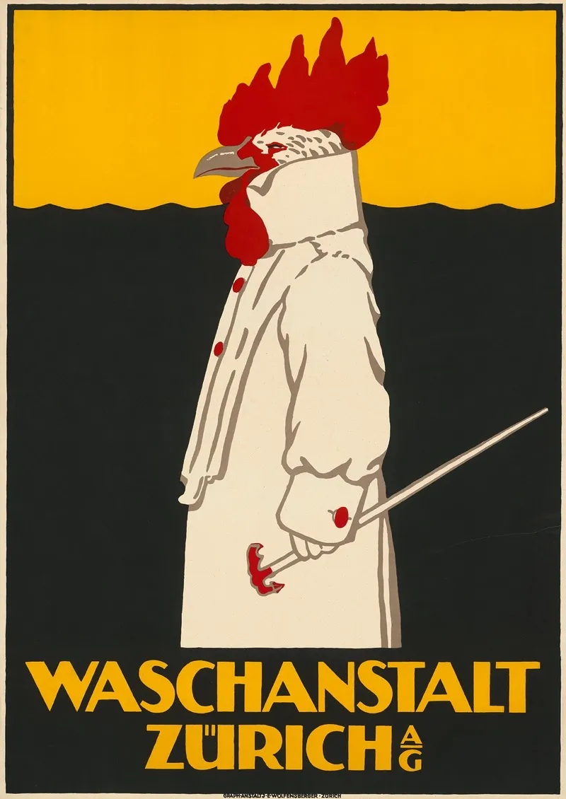 Waschanstalt Zurich Ag Wall Art by Robert Hardmeyer - High-Resolution Digital Print