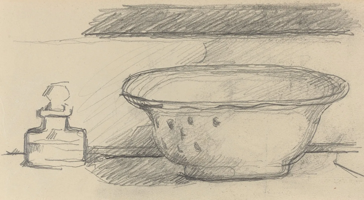 Wash Basin And Scent Bottle Recto