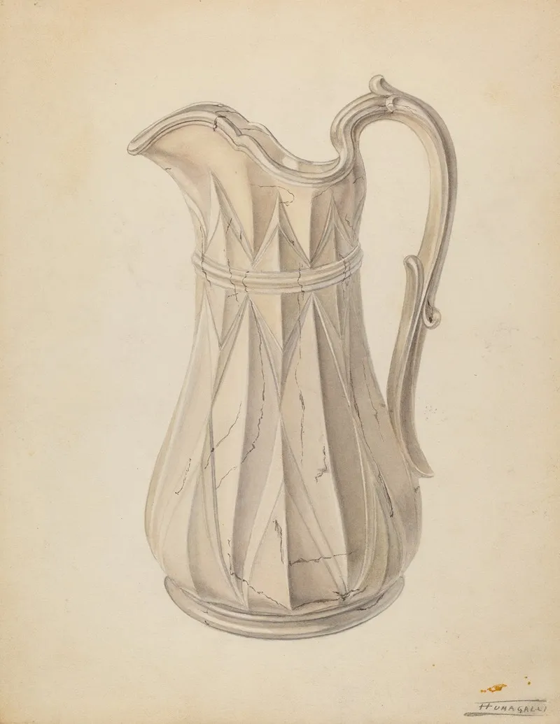 Wash Bowl And Pitcher 2