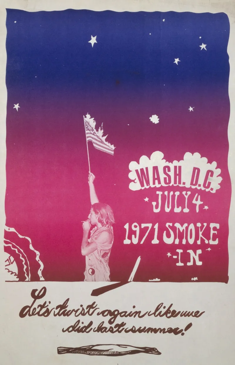 Wash D C July 4 1971 Smoke In Lets Twist Again Like We Did Last Summer