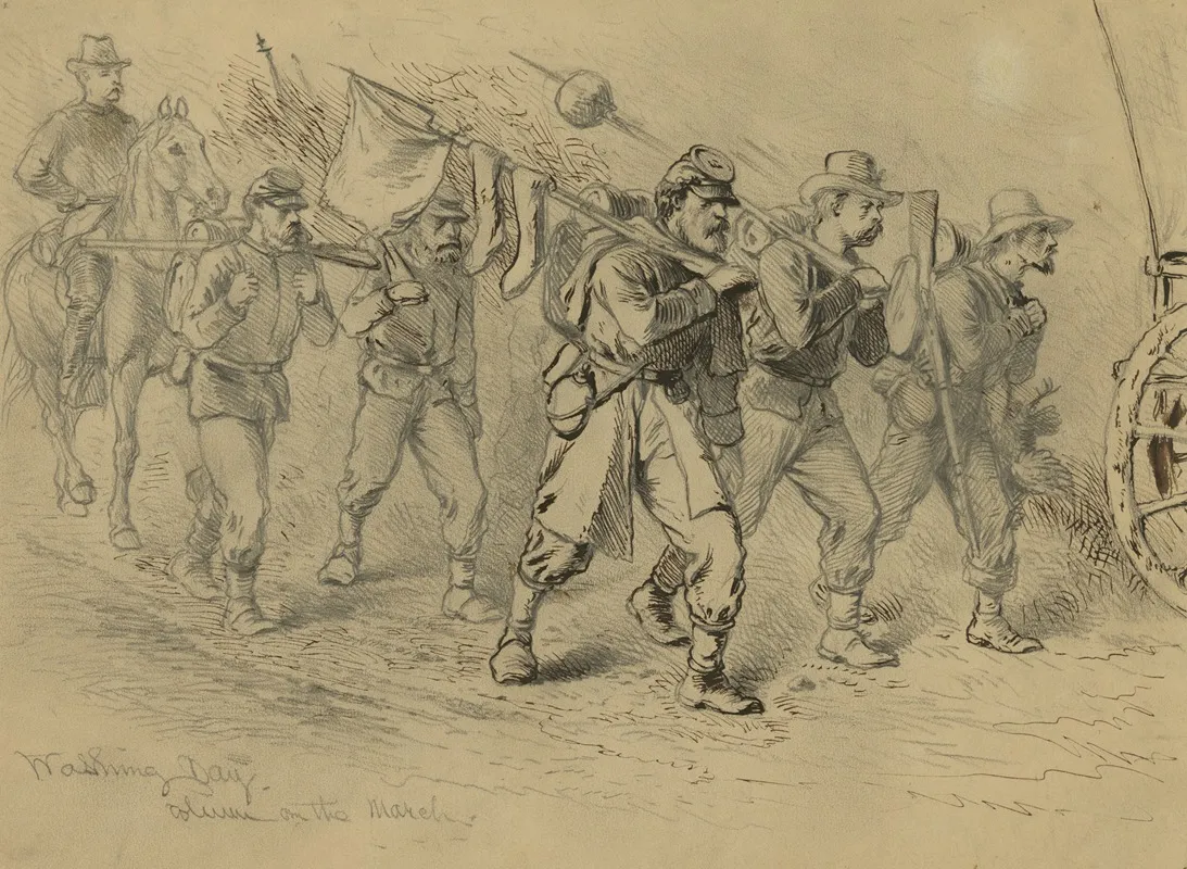 Washing Day Column On The March
