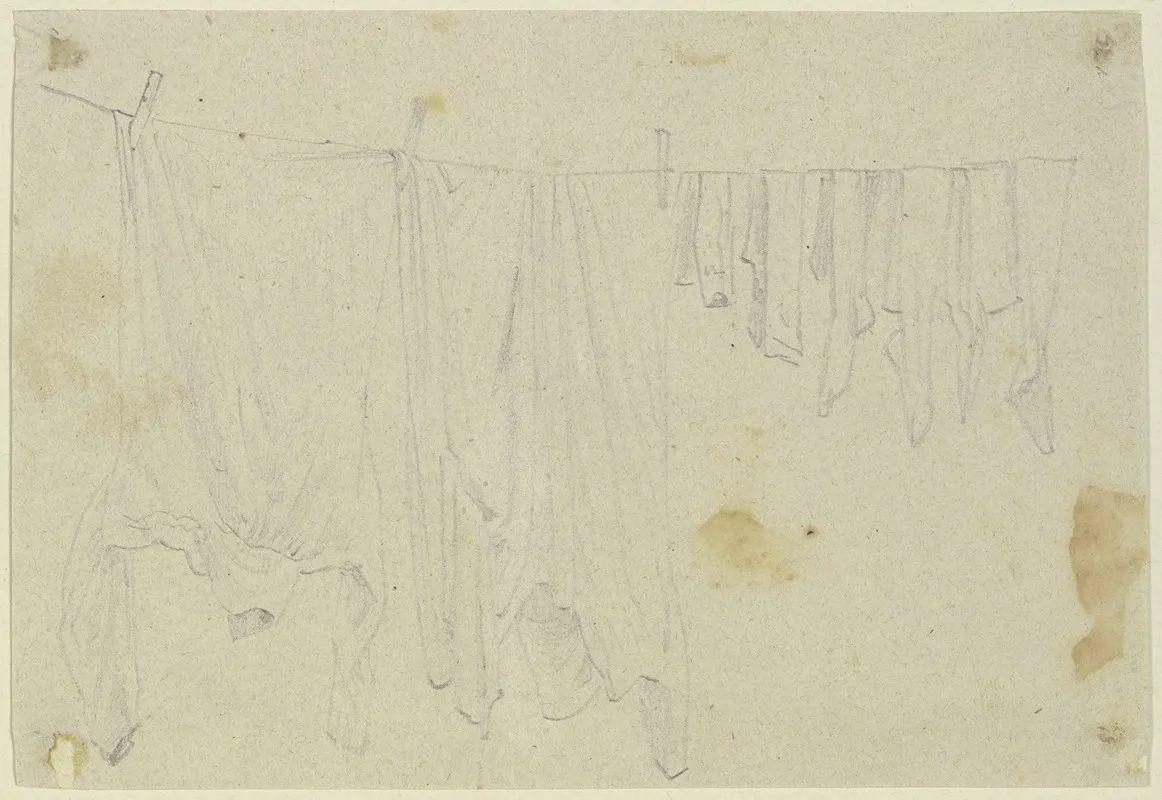 Washing On A Line