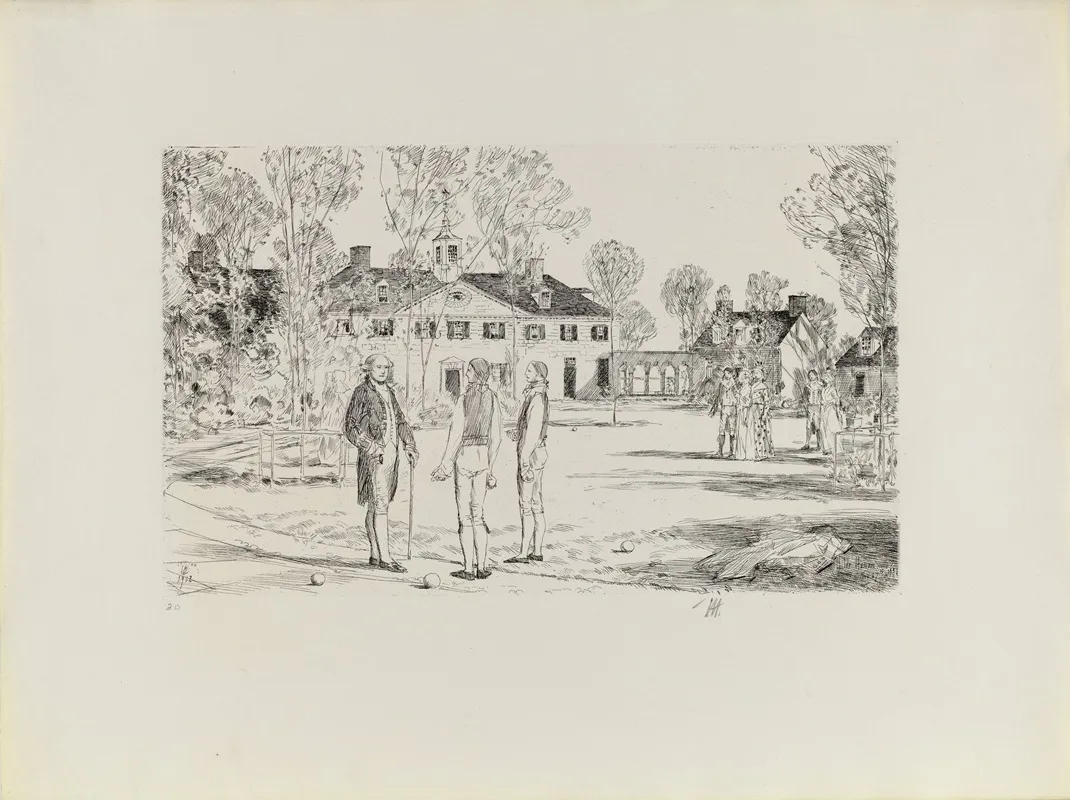 Washington At Mount Vernon 2