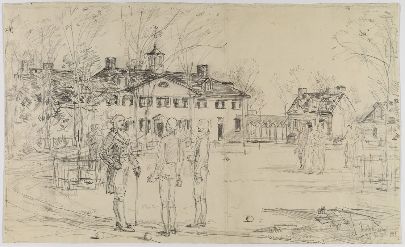Washington At Mount Vernon