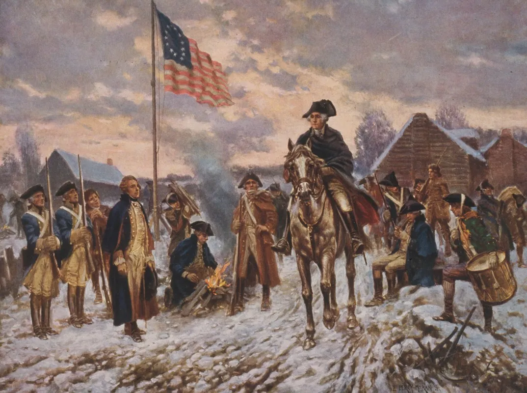 Washington At Valley Forge